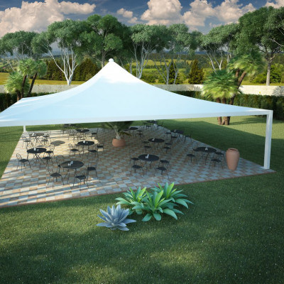 Gazebo moschea pesante